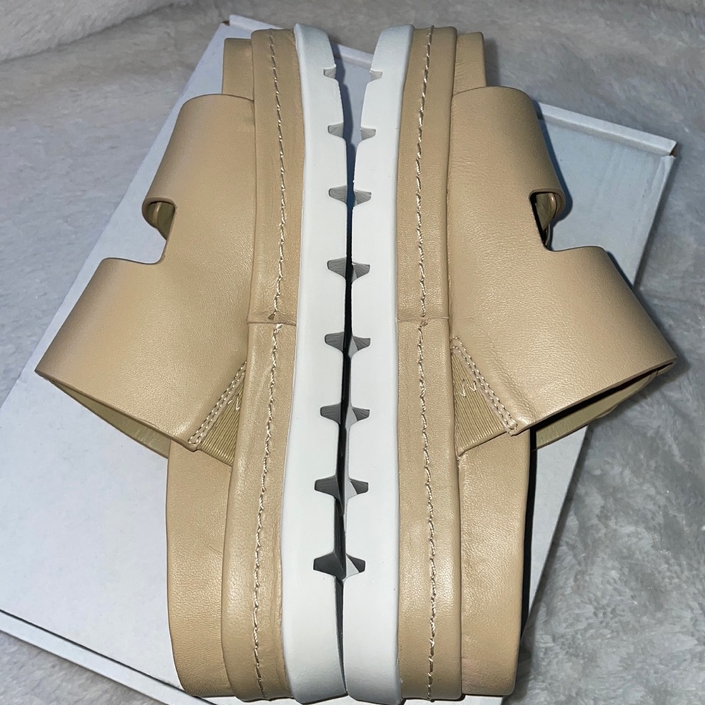 NWT J/SLIDES BAHA Sand Leather Sandal - Picture 12 of 15